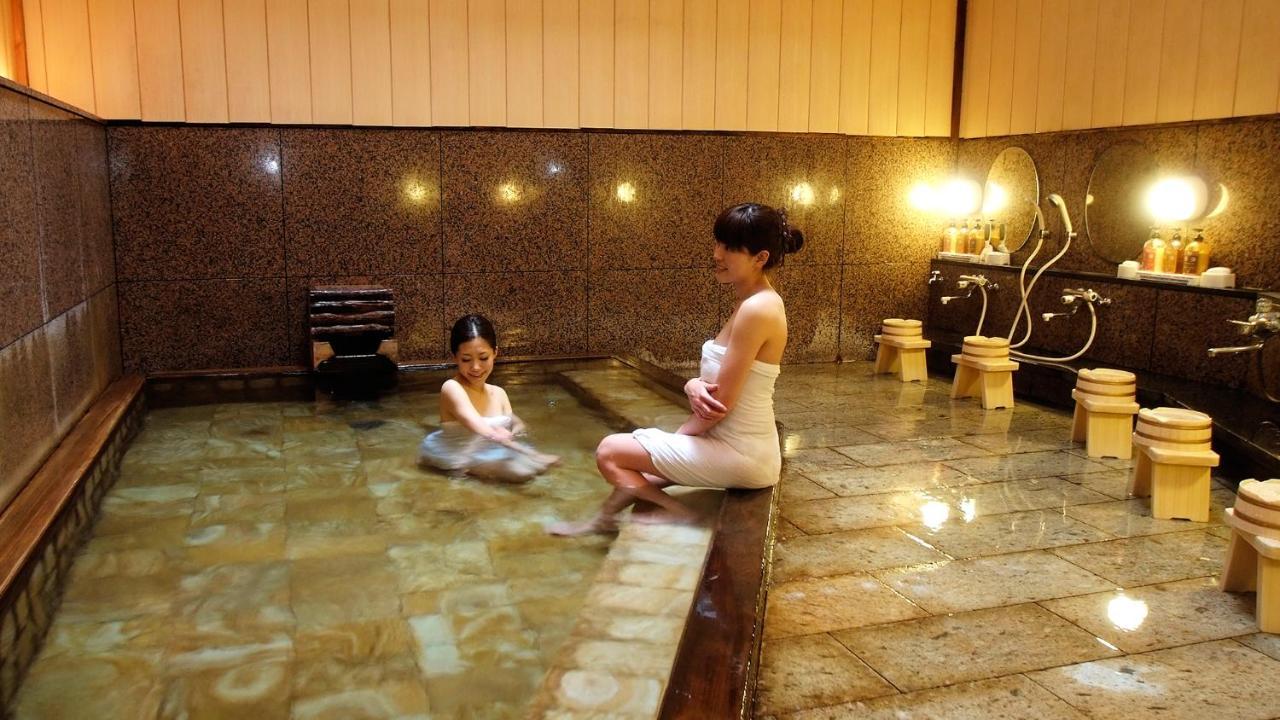 Mansuirou Hotell Misasa Eksteriør bilde